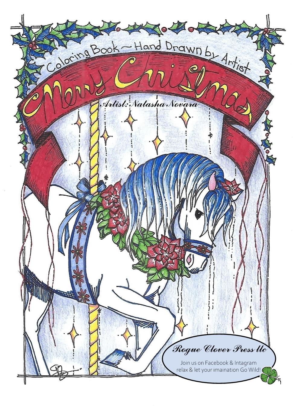 Hand-Drawn Christmas Coloring Packet